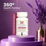 Pomgen 360° Health Partner | Daily Multivitamin with Omega-3, Ginseng & 12G Herbal Blend for Energy, Immunity & Focus