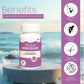 PomfGen Marine Collagen Tablets - Type I Hydrolyzed Peptides - 60 Tabs