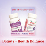 Pomfgen Skin & Bone Care Combo – Marine Collagen + Gluta-Glow (60 + 30 Tablets)